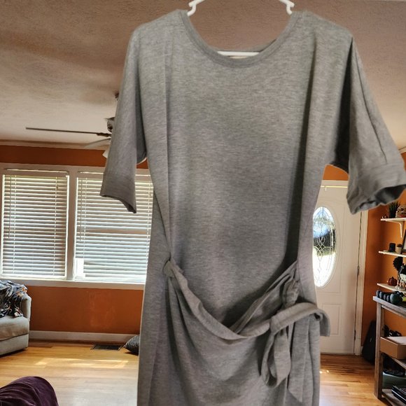 Womens Mind Over Matter Tie Front Dress Medium - Picture 1 of 3